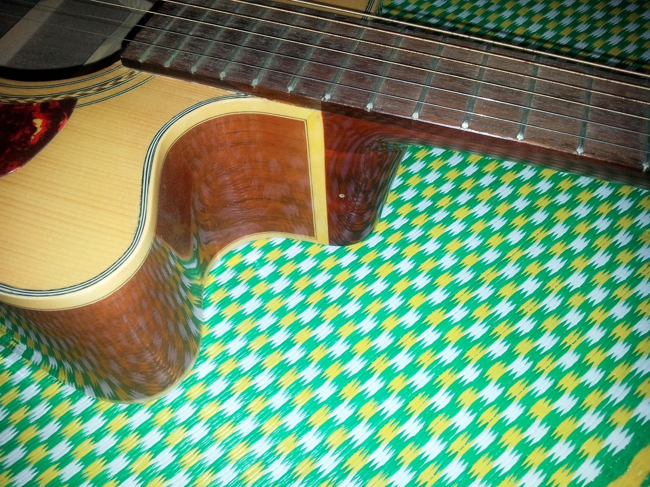 Hướng dẫn lắp dây đeo guitar 2