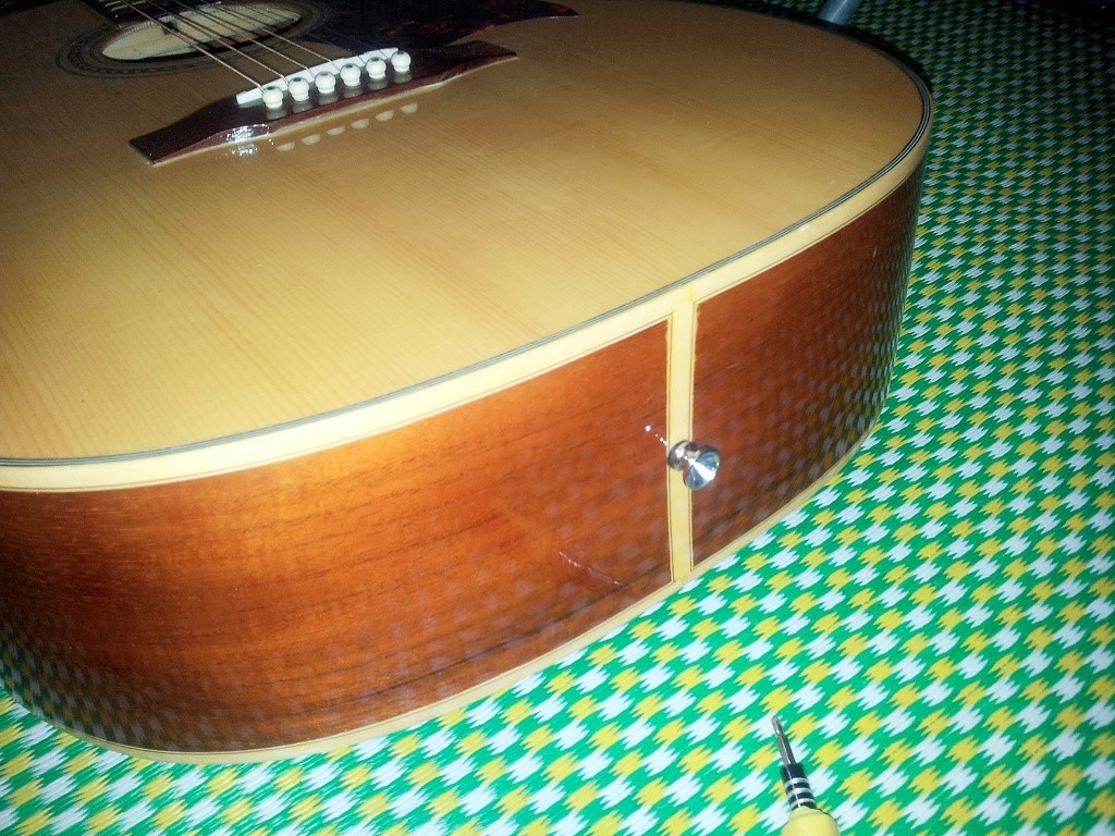 Hướng dẫn lắp dây đeo guitar 3